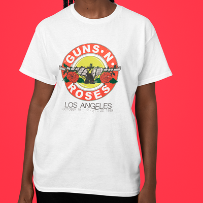 Camiseta Básica Guns N' Roses Los Angeles