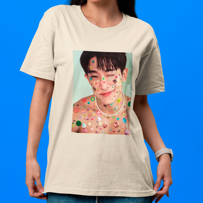 Camiseta Básica Wonho Cute