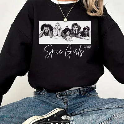 Moletom Gola Redonda Spice Girls 1994