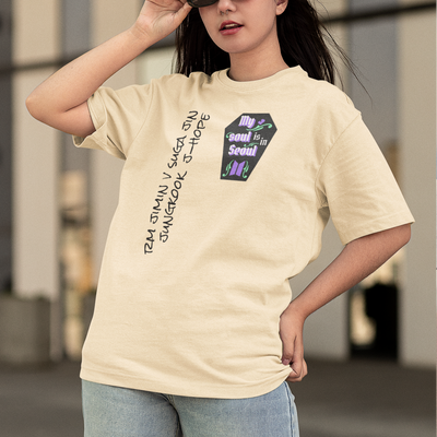 Camiseta Básica Halloween BTS