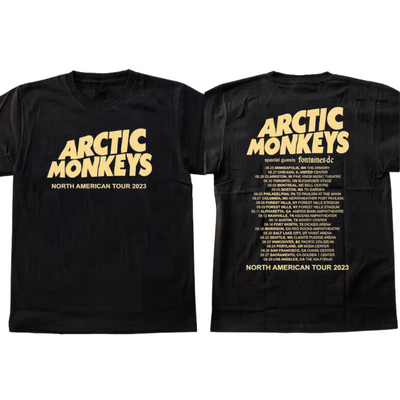 Camiseta Básica Arctic Monkeys 2023 North America