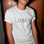 Camiseta Básica Txt Loser X Lover
