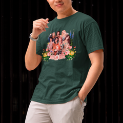 Camiseta Básica Twice Flowers