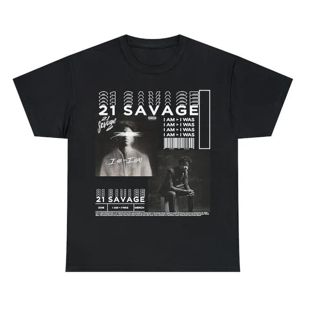 Camiseta Básica 21 Savage I'AM