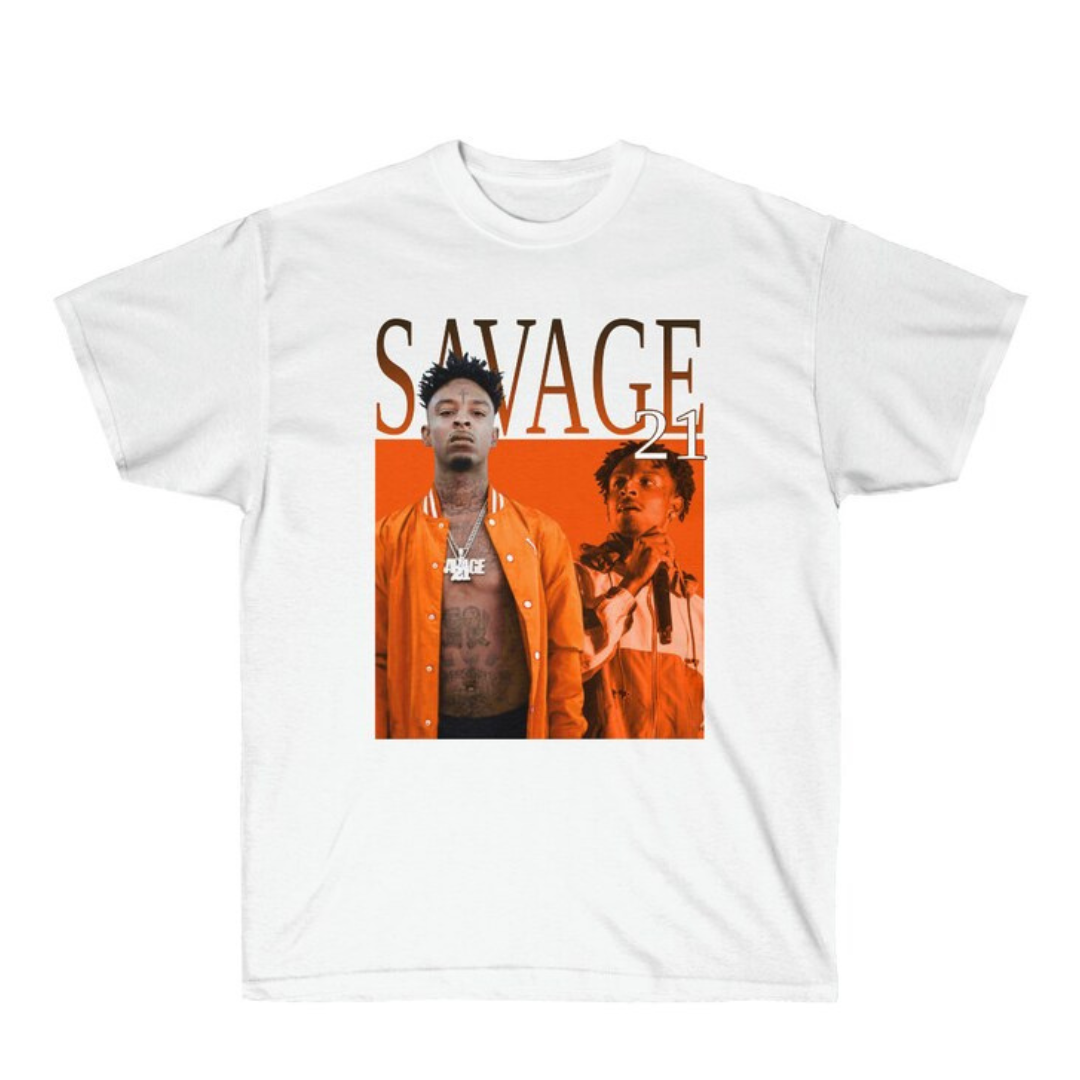 Camiseta Básica 21 Savage Aesthetic