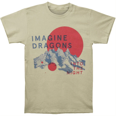 Camiseta Básica Imagine Dragons Into The Night