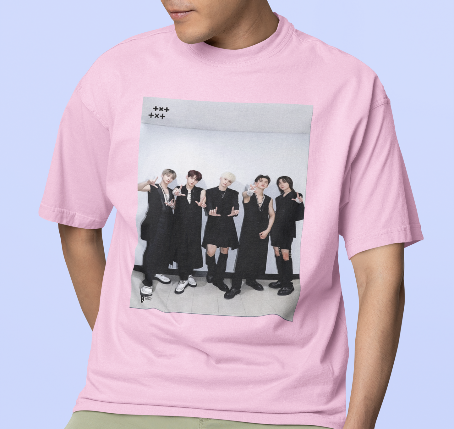 Camiseta Básica TXT Group Kpop