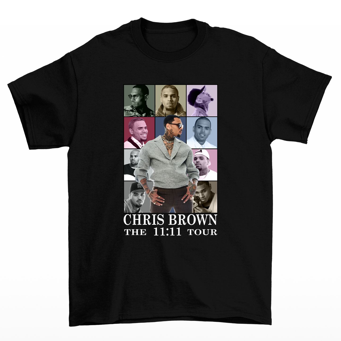 Camiseta Básica Chris Brown The Eras 11:11