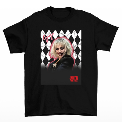 Camiseta Básica Lady Gaga Joker