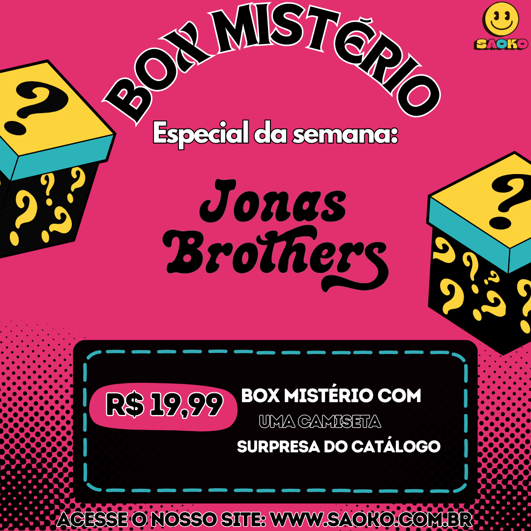 Box Mistério - JONAS BROTHERS