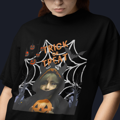 Camiseta Básica BTS Halloween Taehyung