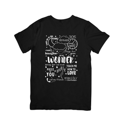 Camiseta Básica Shawn Mendes Wonder