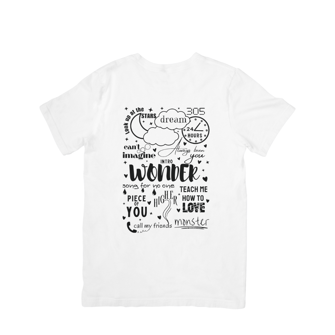 Camiseta Básica Shawn Mendes Wonder