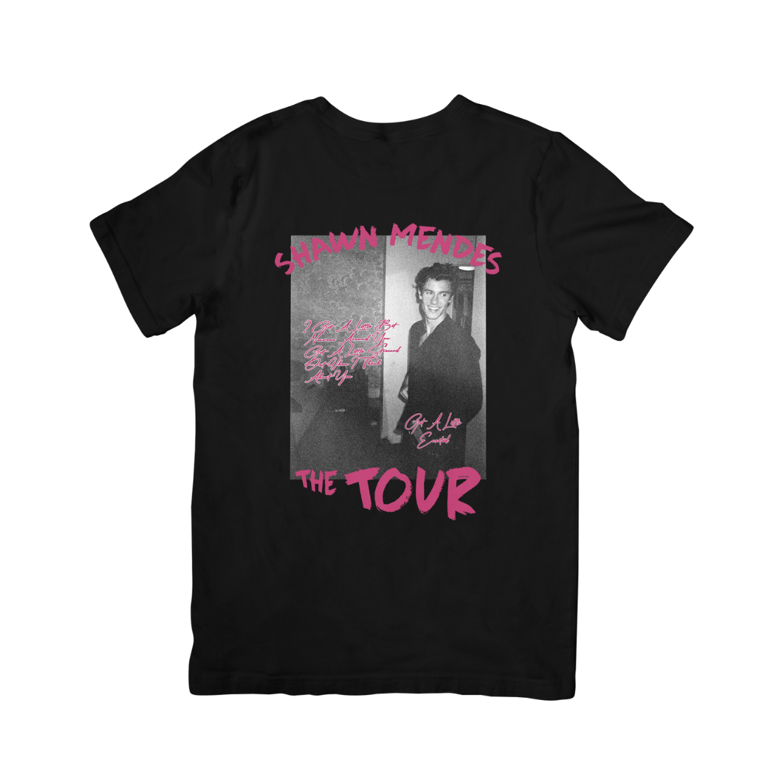 Camiseta Básica Shawn Mendes Nervous