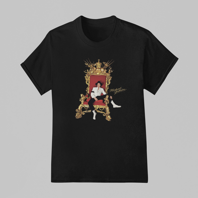 Camiseta Básica Michael Jackson The King