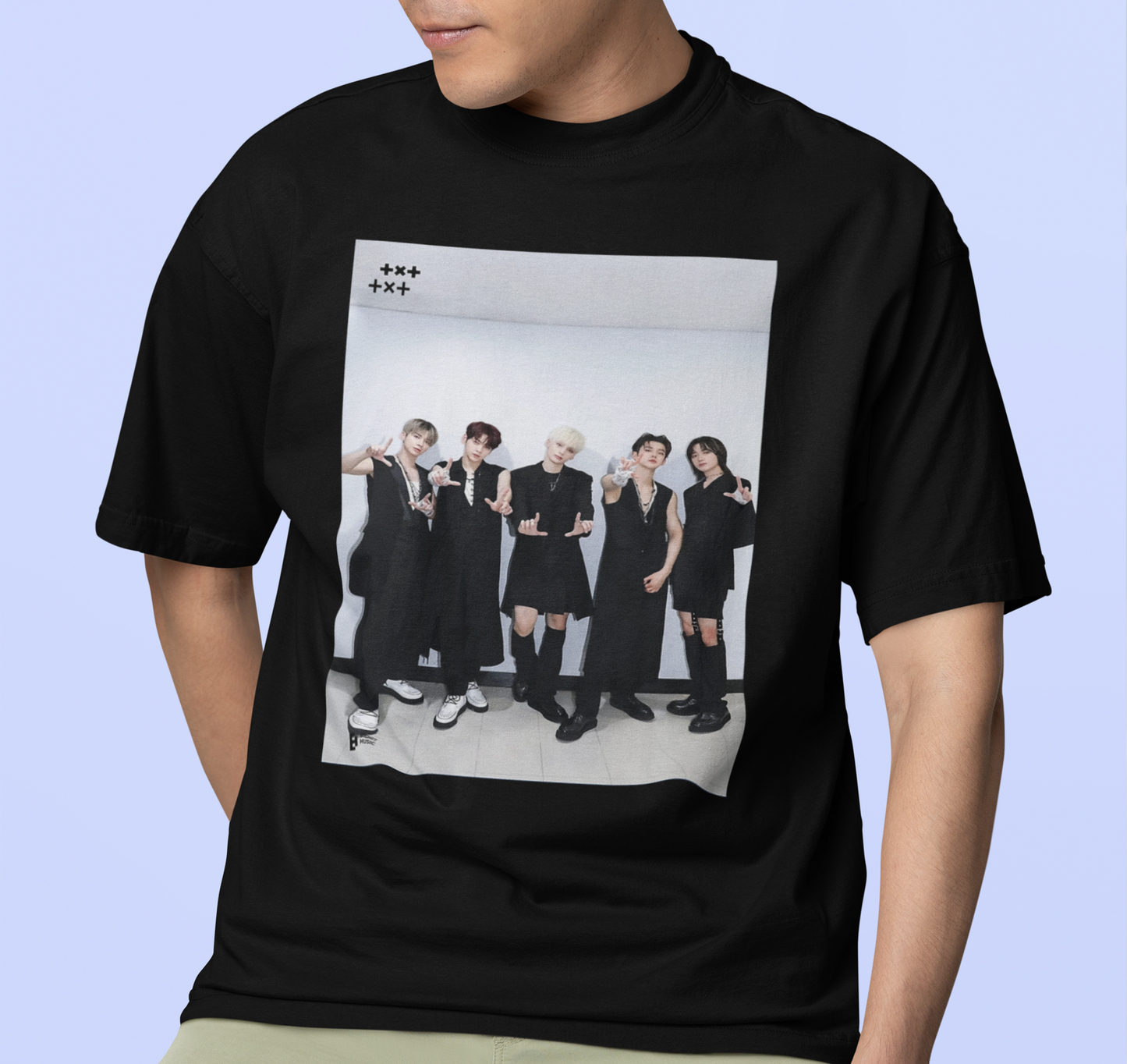 Camiseta Básica TXT Group Kpop