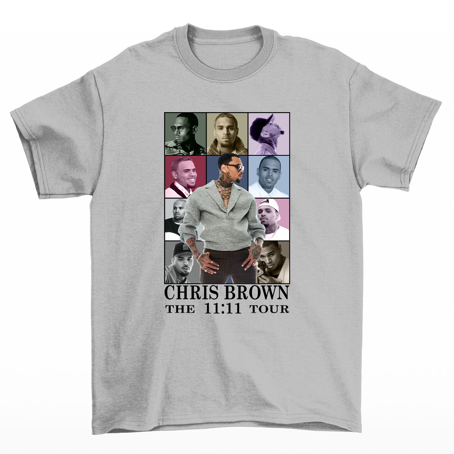 Camiseta Básica Chris Brown The Eras 11:11