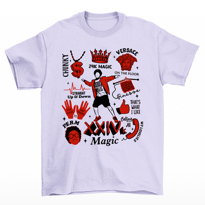 Camiseta Básica Bruno Mars XXIV