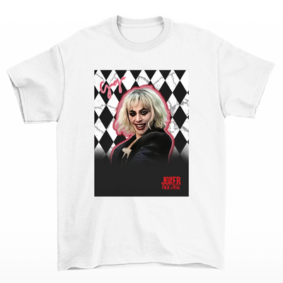 Camiseta Básica Lady Gaga Joker