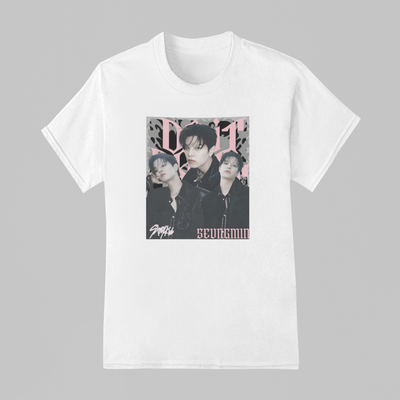 Camiseta Básica Stray Kids Seungmin Do It Aesthetic