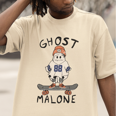 Camiseta Básica Halloween Ghost Malone