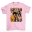 Camiseta Básica Bruno Mars 90's Graphic