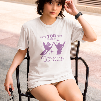 Camiseta Básica Katseye Cause You Been So Out Touch