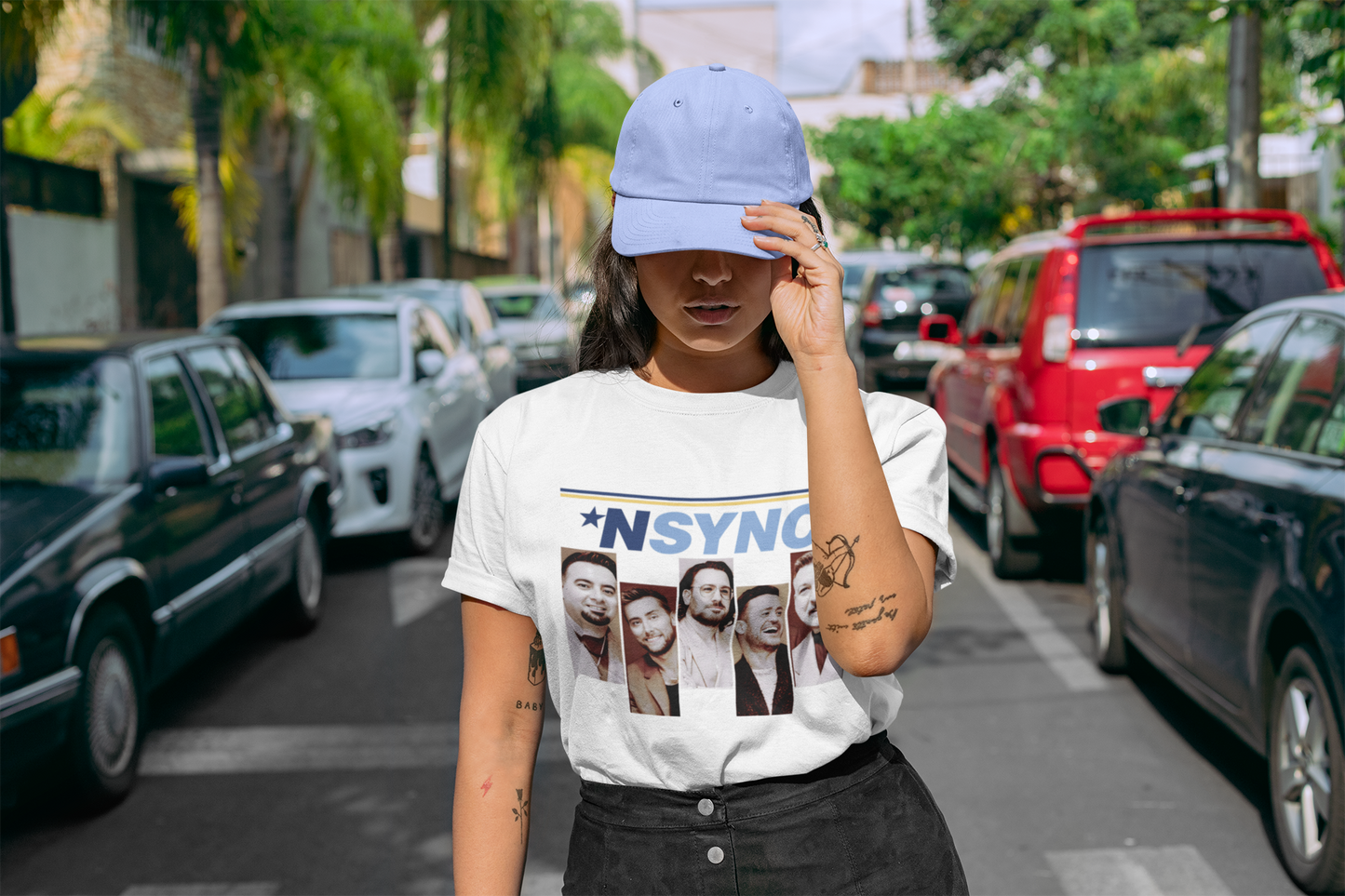 Camiseta Básica Nsync  90's