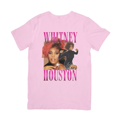 Camiseta Básica Whitney Houston 90's Vintage