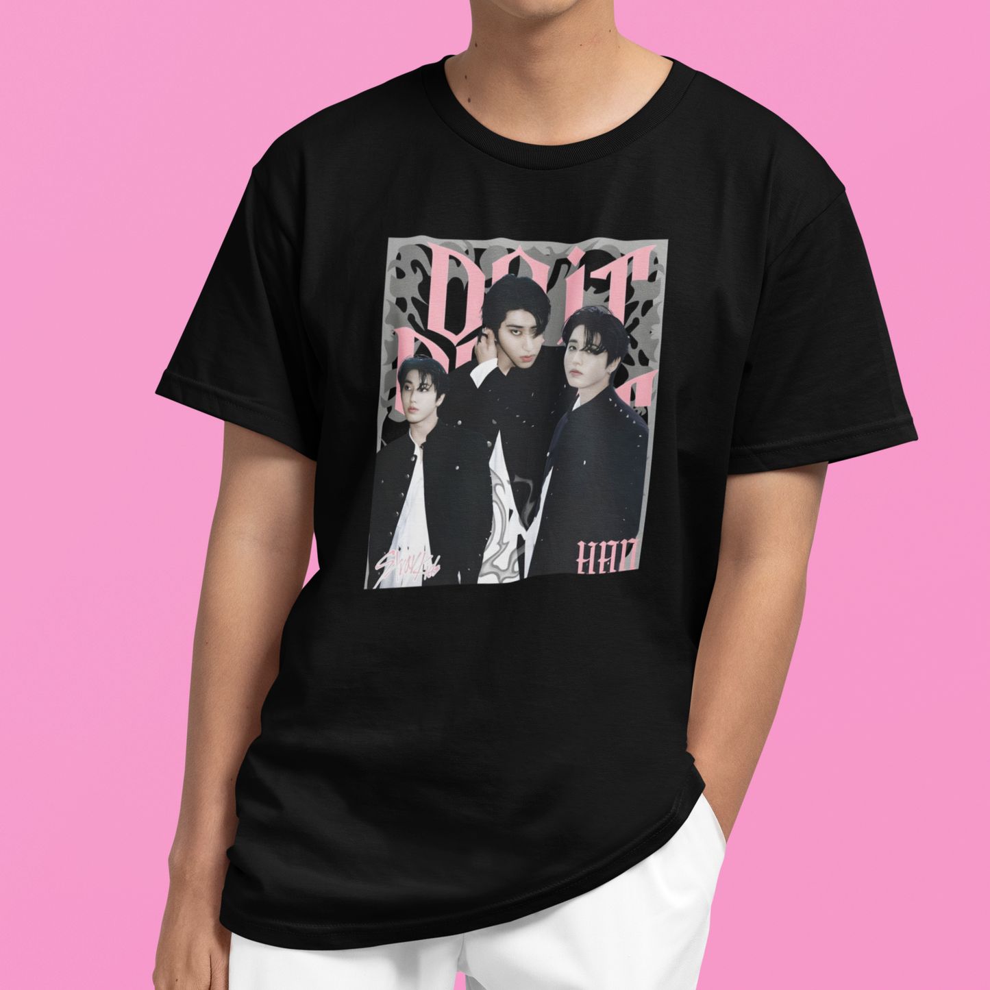 Camiseta Básica Stray Kids Han Do It Aesthetic