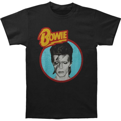 Camiseta Básica David Bowie Aesthetic