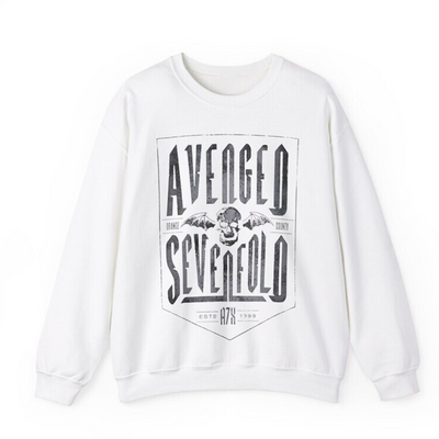 Moletom Gola Redonda Avenged Sevenfold 1999