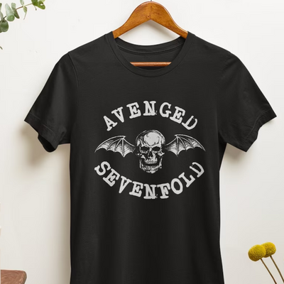 Camiseta Básica Avenged Sevenfold Skull