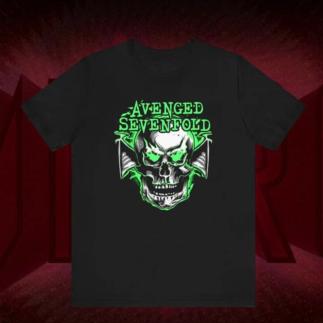 Camiseta Básica Avenged Sevenfold Metal Band