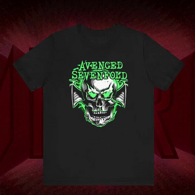 Camiseta Básica Avenged Sevenfold Metal Band