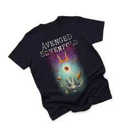 Camiseta Básica Avenged Sevenfold Aesthetic