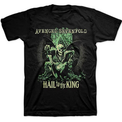 Camiseta Básica Avenged Sevenfold Hail To The King