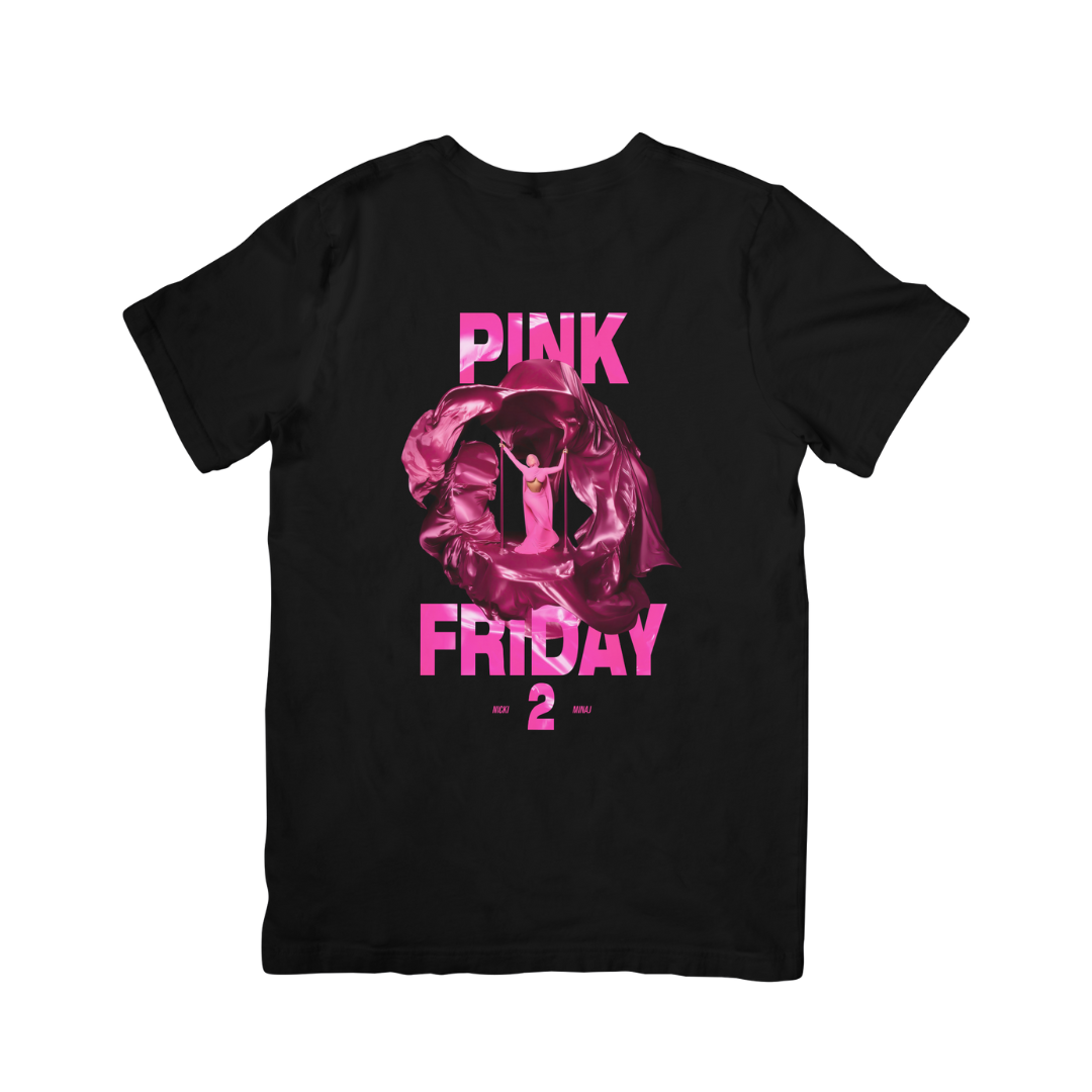 Camiseta Básica Nicki Minaj Album Pink Friday Mood