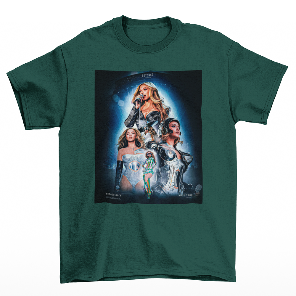 Camiseta Básica Beyonce Aesthetic- VERDE