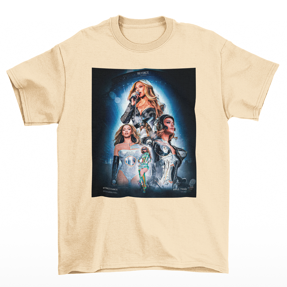 Camiseta Básica Beyonce Aesthetic- PÉROLA