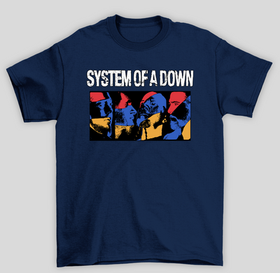 Camiseta Básica Sistem Of A Down S.O.A.D