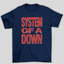 Camiseta Básica Sistem Of A Down Red