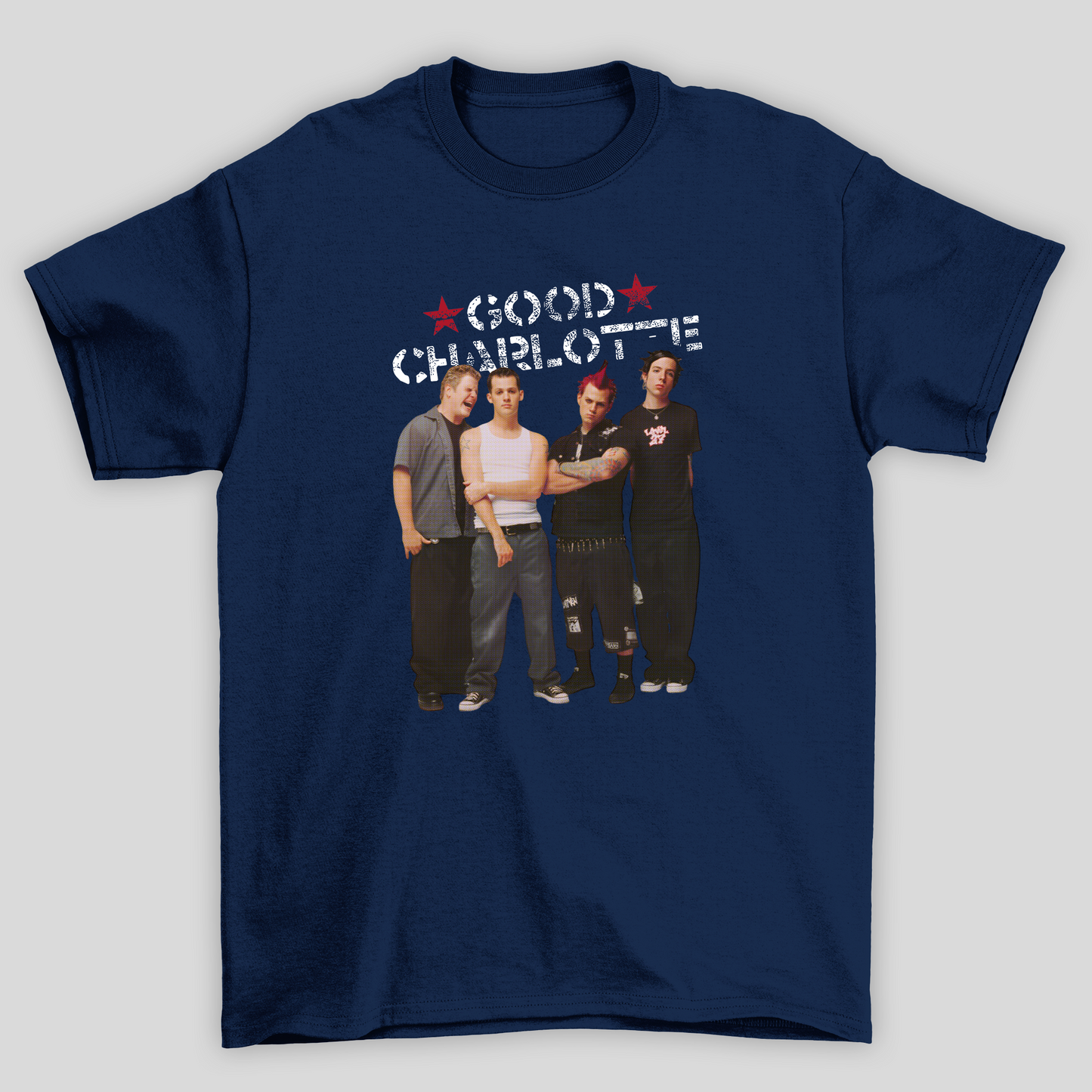 Camiseta Básica Good Charlotte Banda