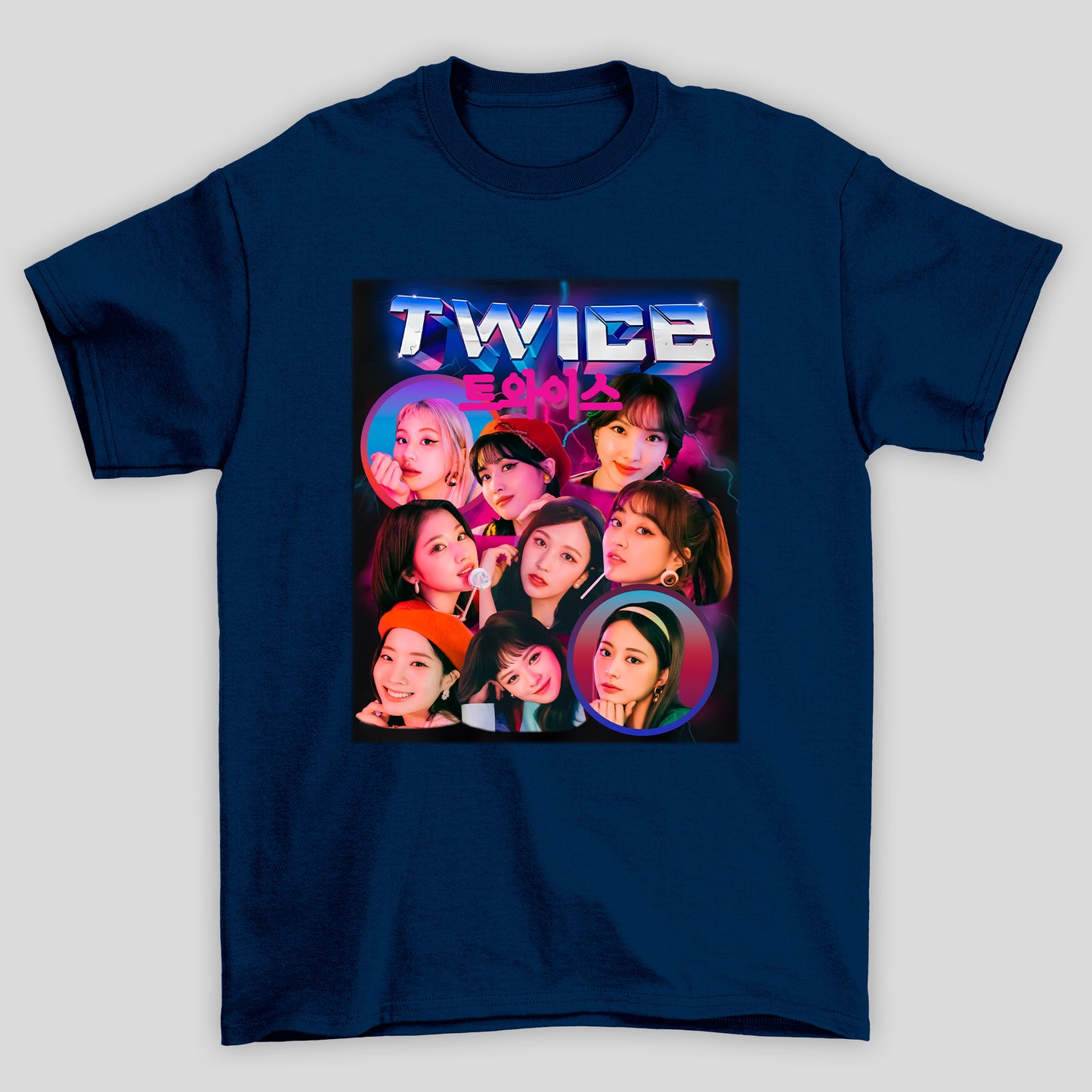 Camiseta Básica Twice Vintage