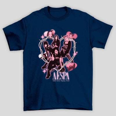 Camiseta Básica Aespa Chrome