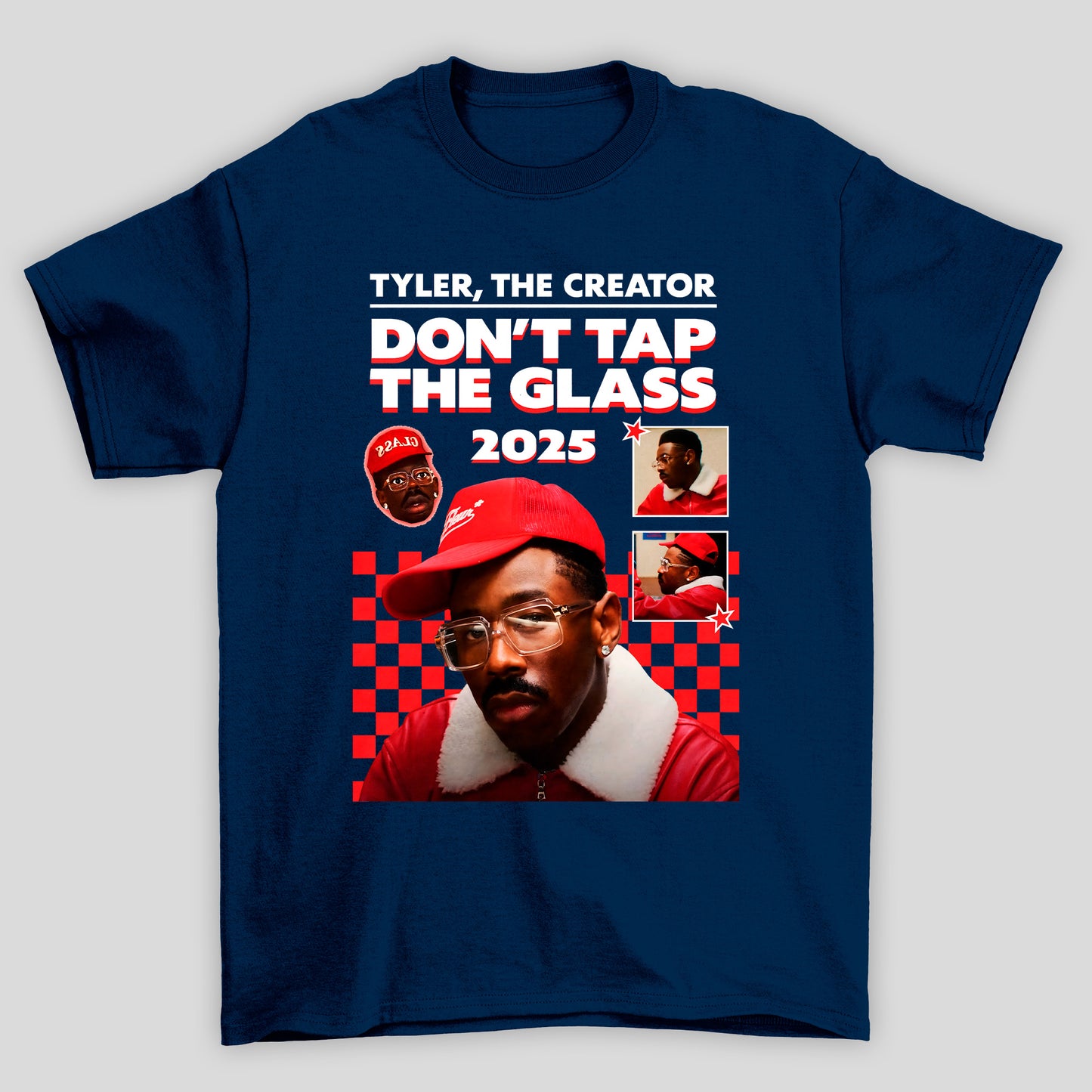 Camiseta Básica Tyler The Creator Don't Tap The Glass 2025