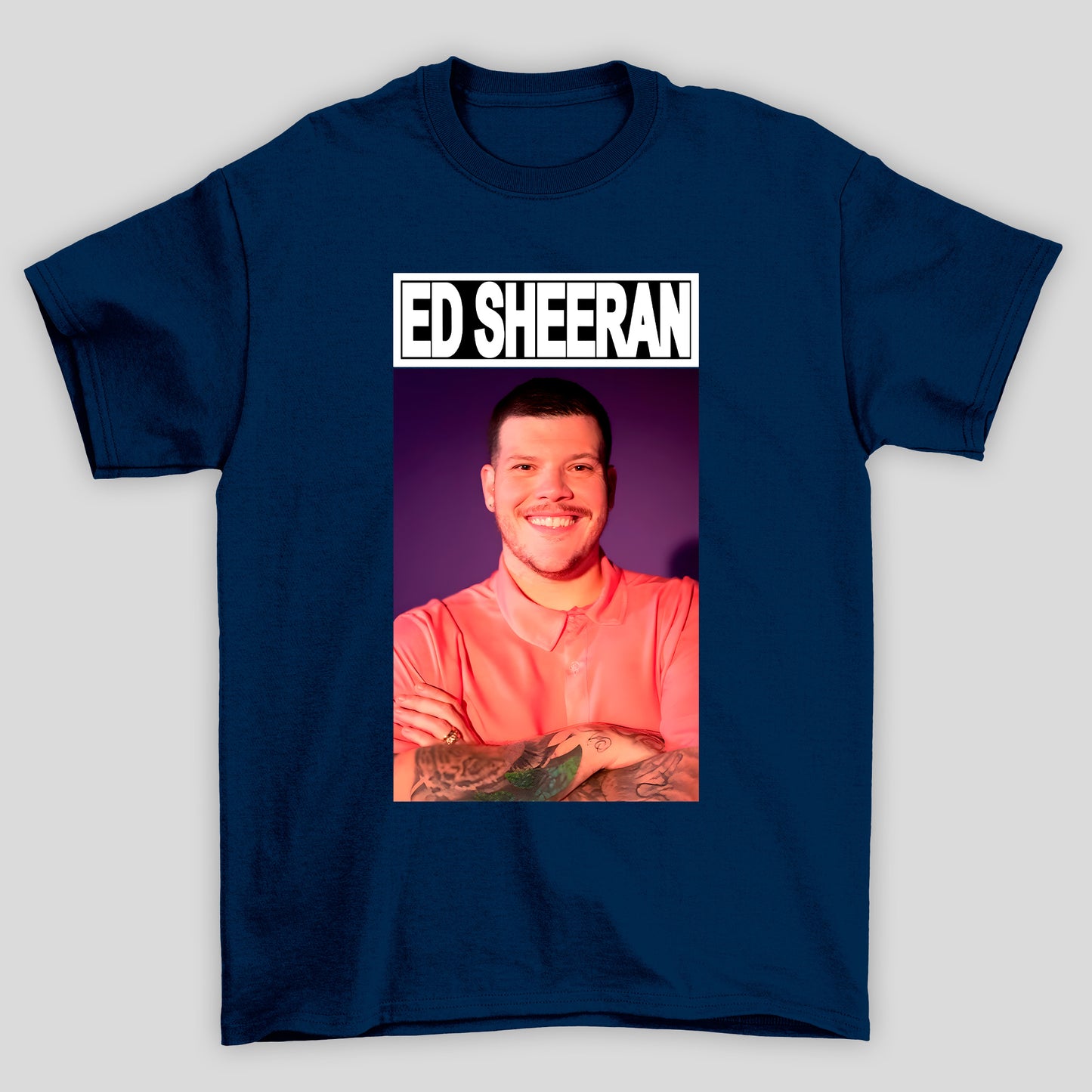 Camiseta Básica Ed Sheeran Meme