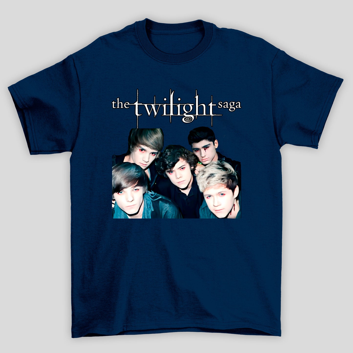 Camiseta Básica One Direction The Twilight Saga Meme