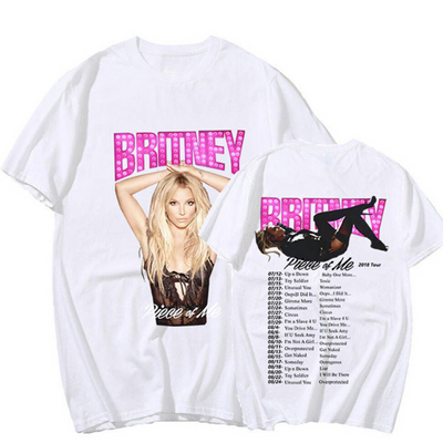 Camiseta Básica Britney Spears Piece of Me