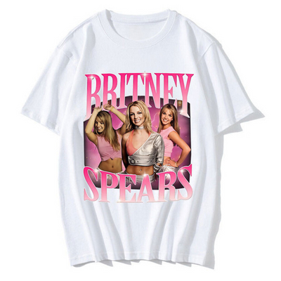 Camiseta Básica Britney Spears Pink Clothes